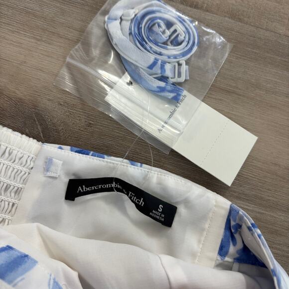 Abercrombie & Fitch Camille Strapless Godet Midi Dress Size S - Picture 5 of 6